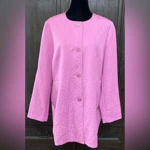 Sag Harbor oversized periwinkle jacket. Size XL
